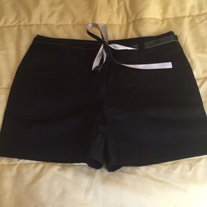 ANN TAYLOR BNWOT black shorts
